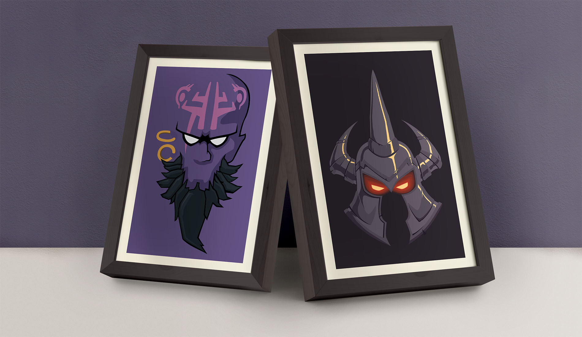 Minimalist Posters for Riot Games